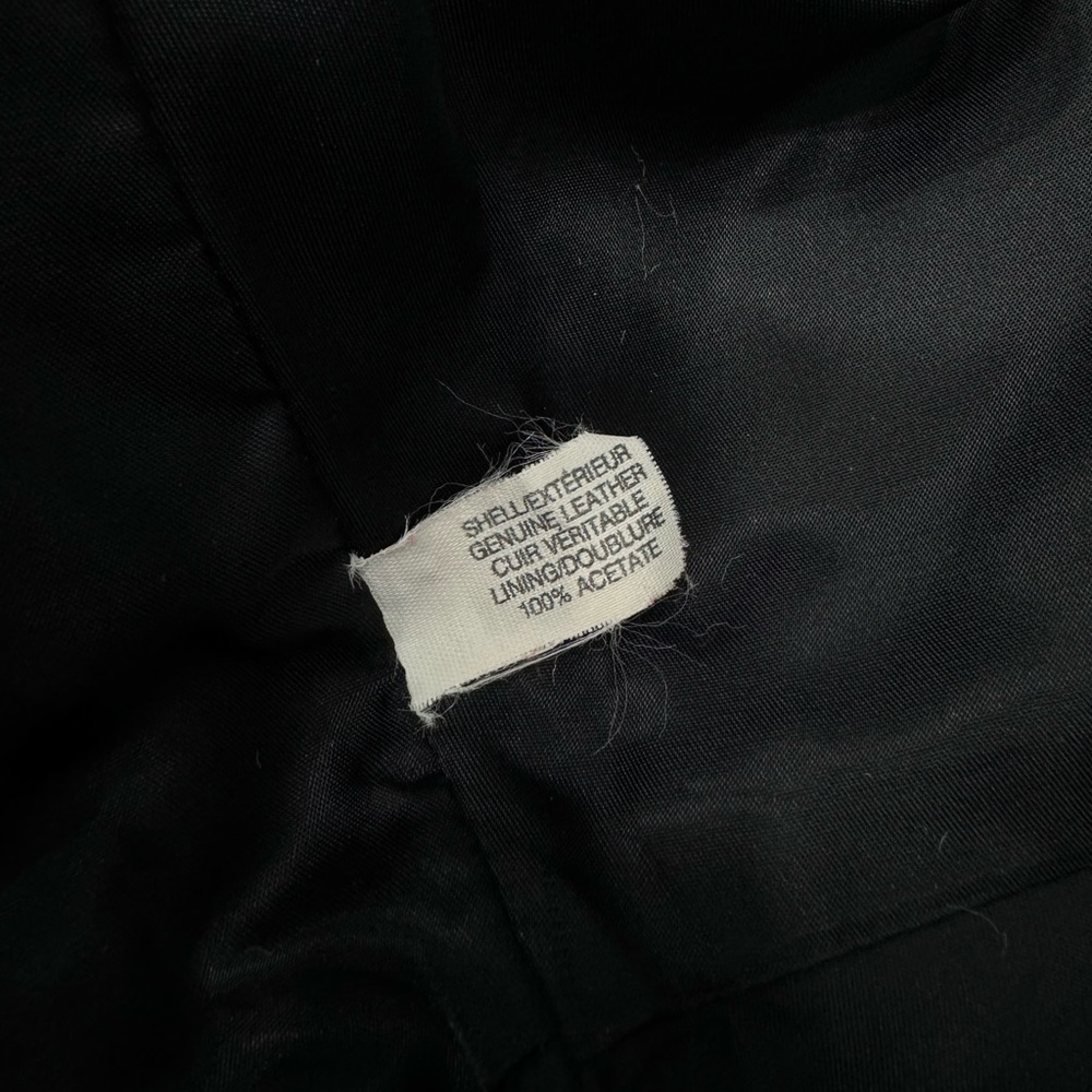 SOLD Vintage Leather Jacket Size Small - Picture 8 of 8